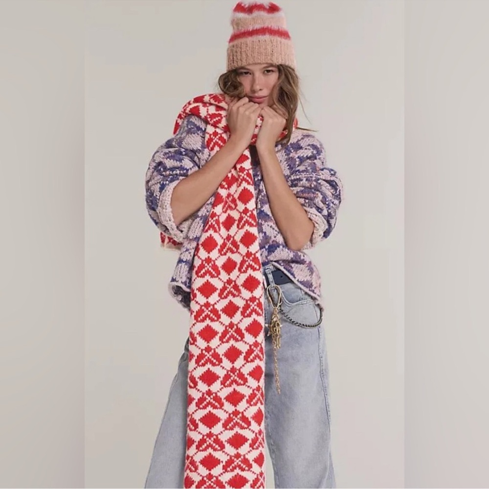 NWT Free People Matchbox Scarf